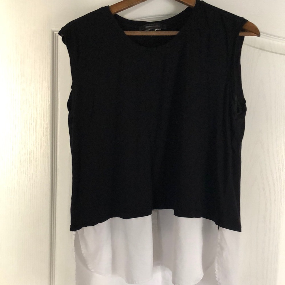 BCBG Sleeveless Blouse